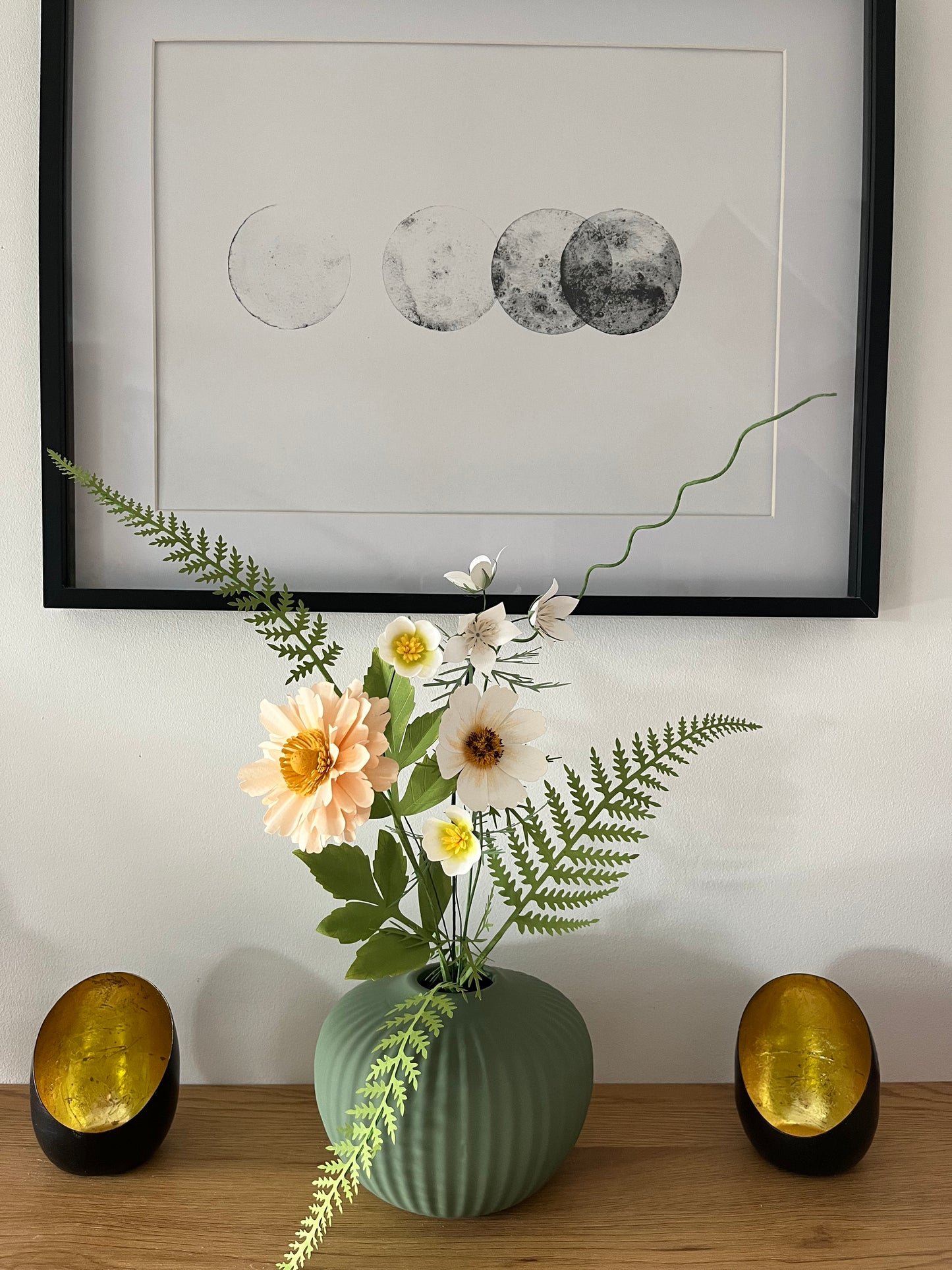 BOUQUET MONA FLEURS EN PAPIER