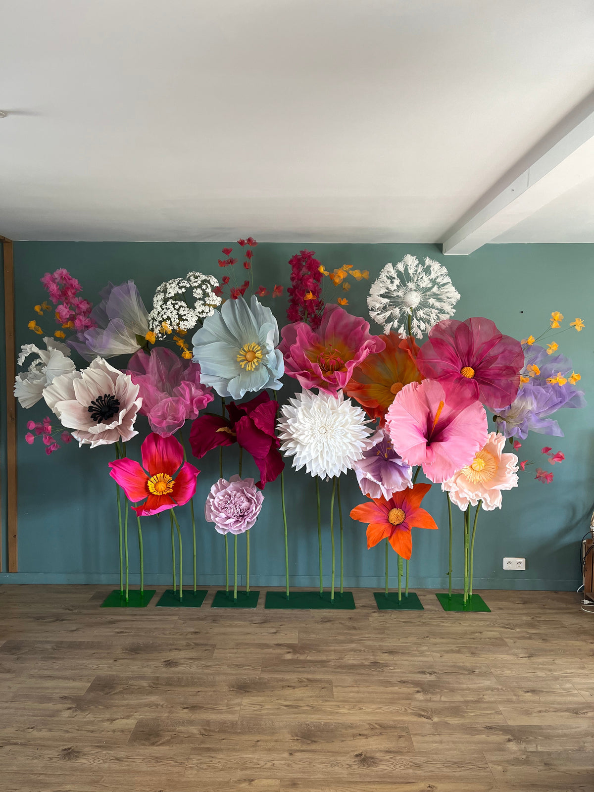 FLEURS GEANTES A LA LOCATION