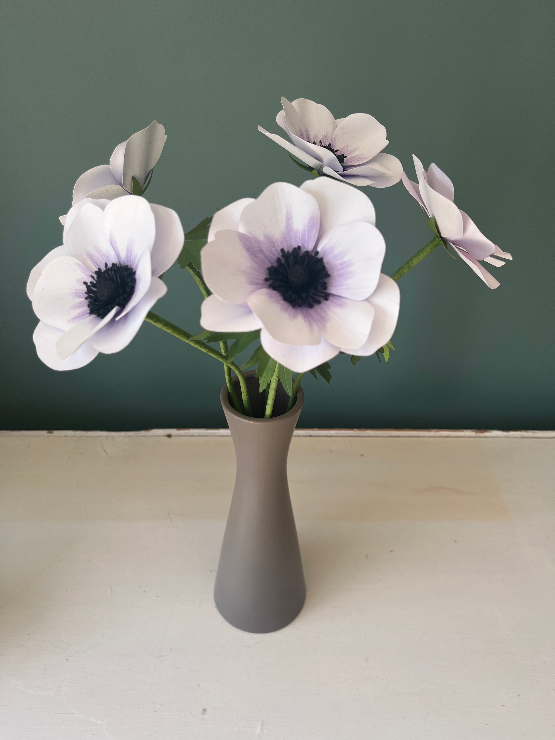 ANEMONES EN PAPIER