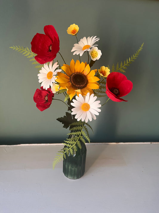 BOUQUET EDNA EN PAPIER
