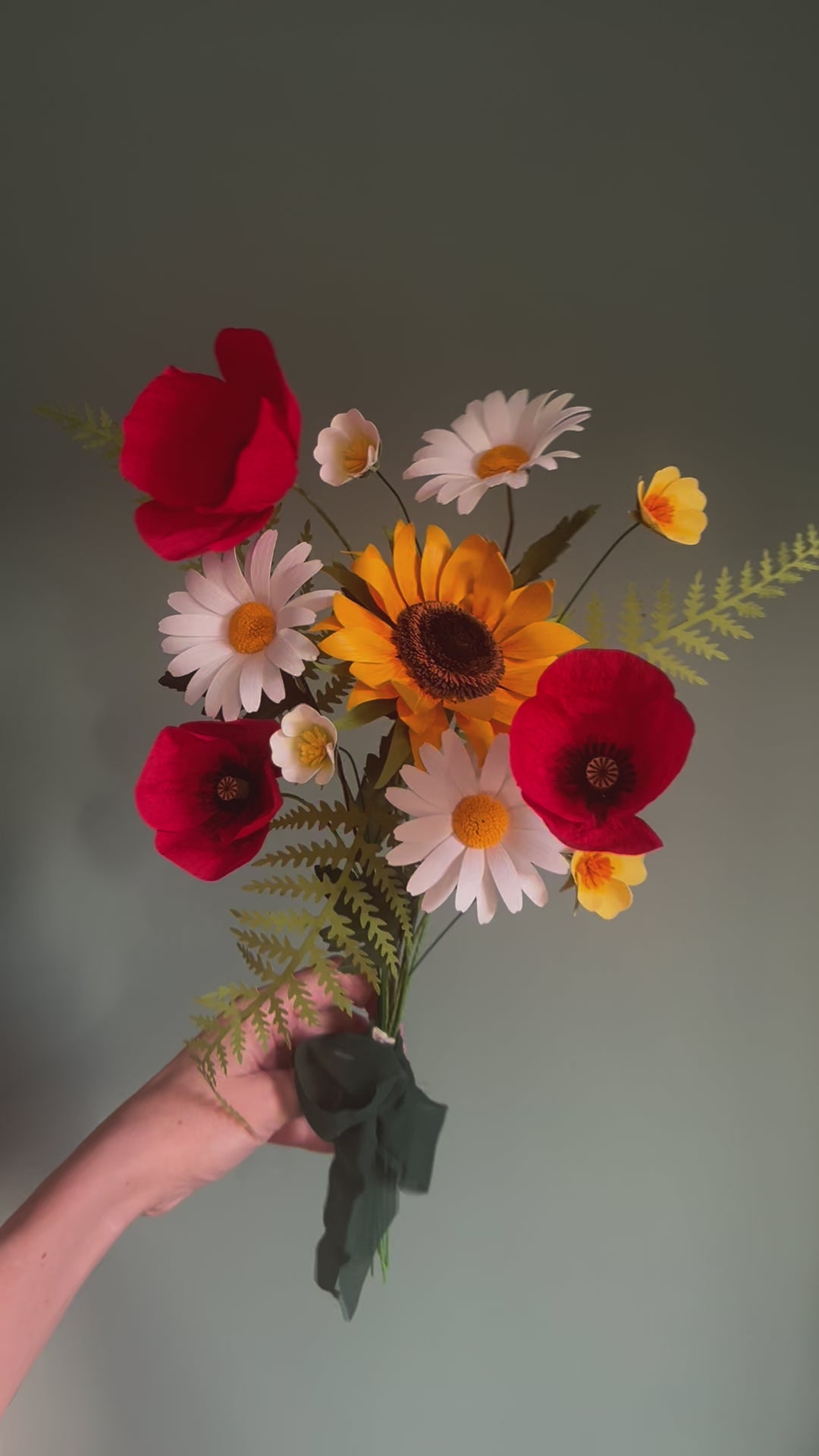BOUQUET EDNA FLEURS EN PAPIER